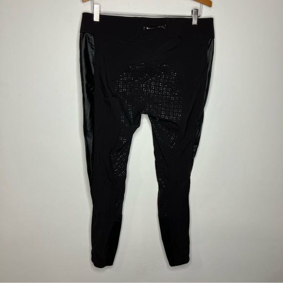 Horze Equestrian riding Pants tights silicone seat black size 32 - Picture 9 of 9